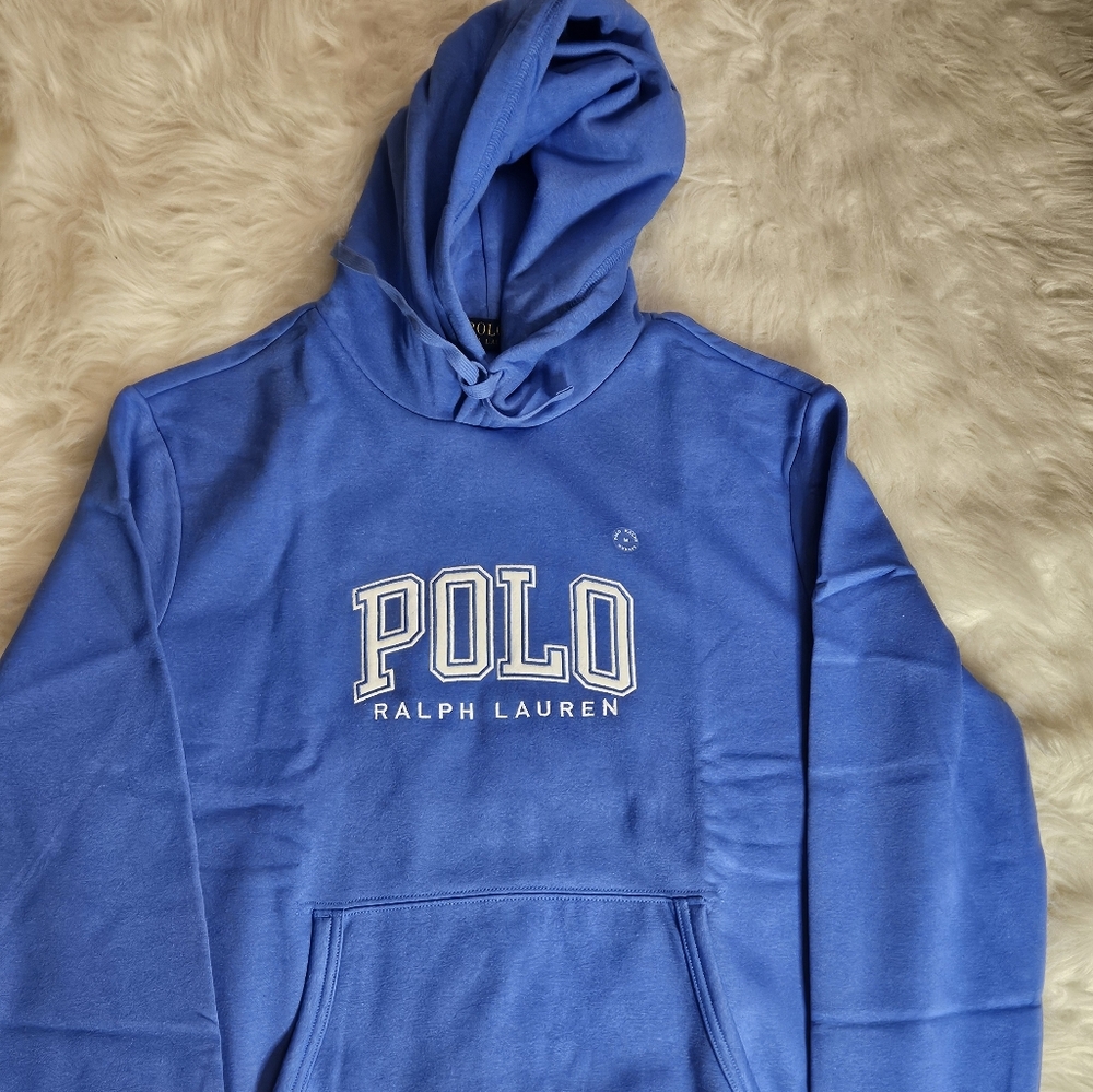 MEN’S POLO RALPH LAUREN GRAPHIC FLEECE HOODIE SZ S,M,L,